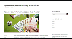 Desktop Screenshot of mustangwaterslides.com